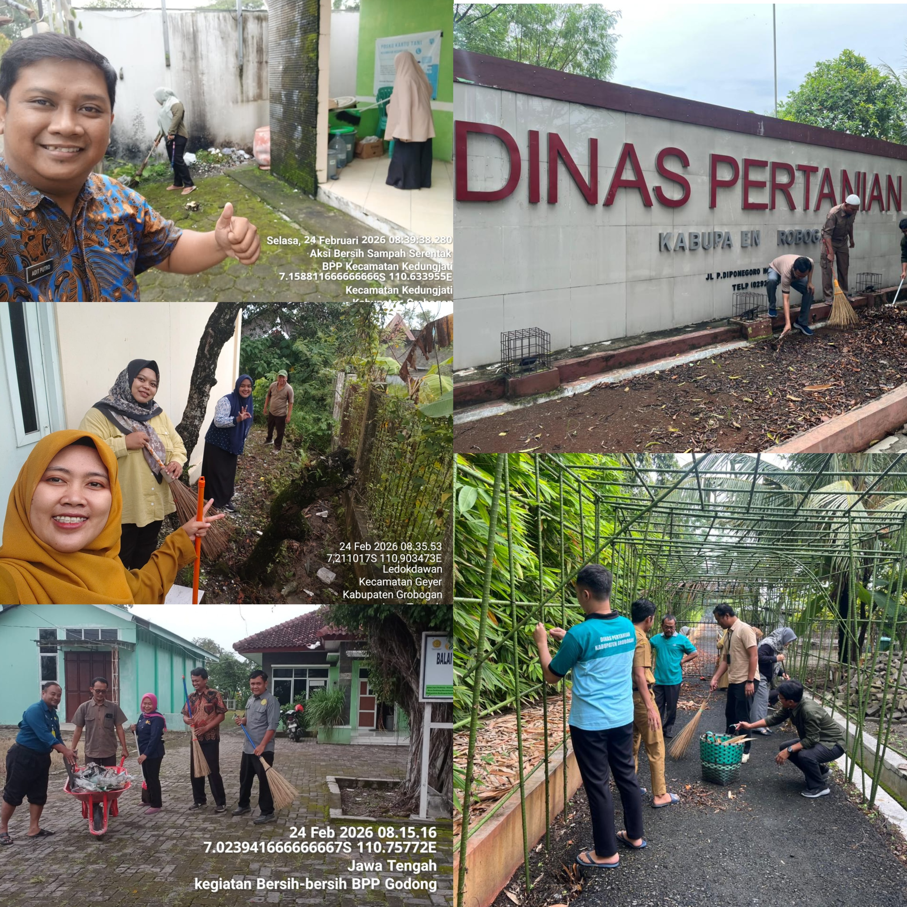 Aksi Bersih Sampah Serentak